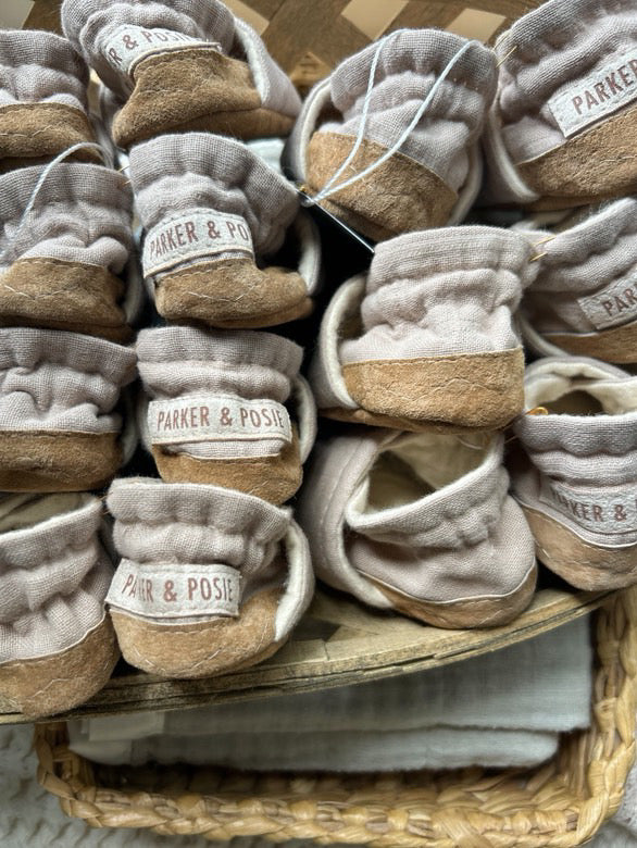 Soft Soled Baby Shoes - Bethany