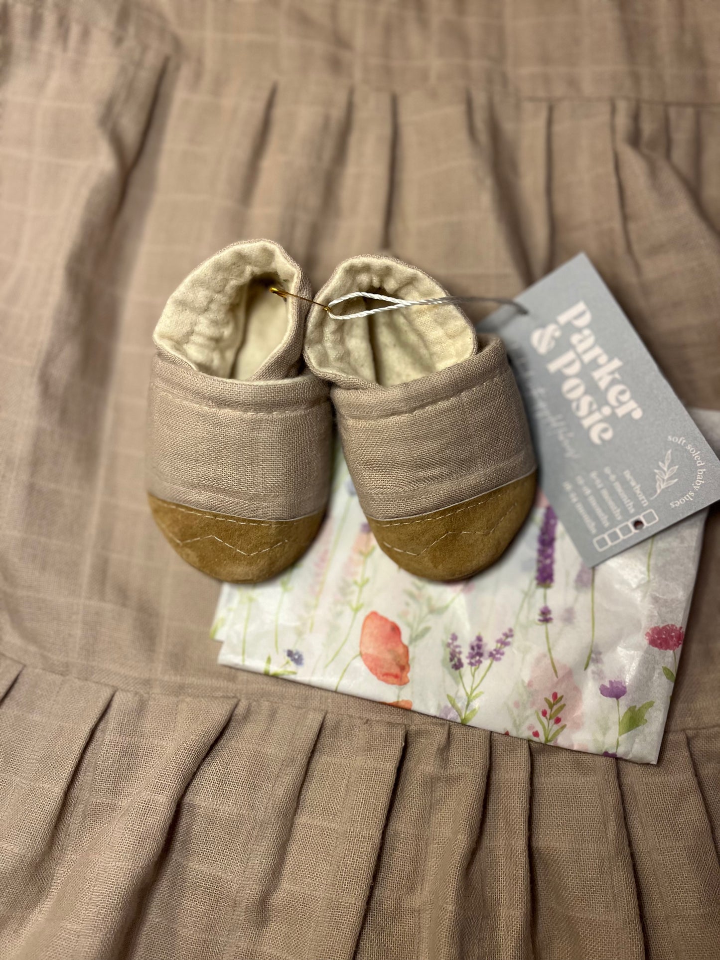 Soft Soled Baby Shoes - Bethany
