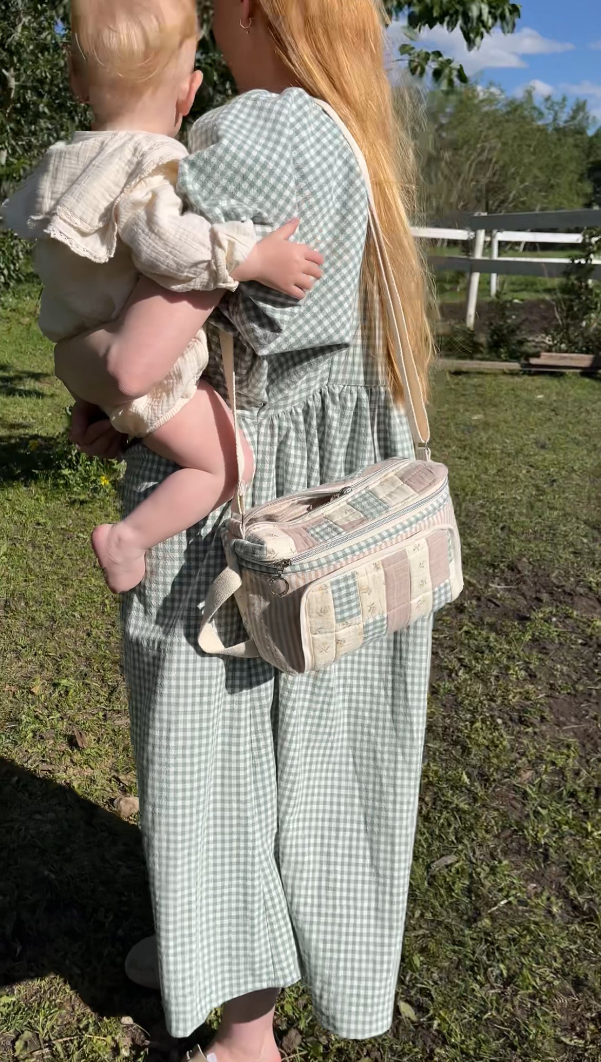 Heirloom Diaper Bag x Fixation Fibre and Function