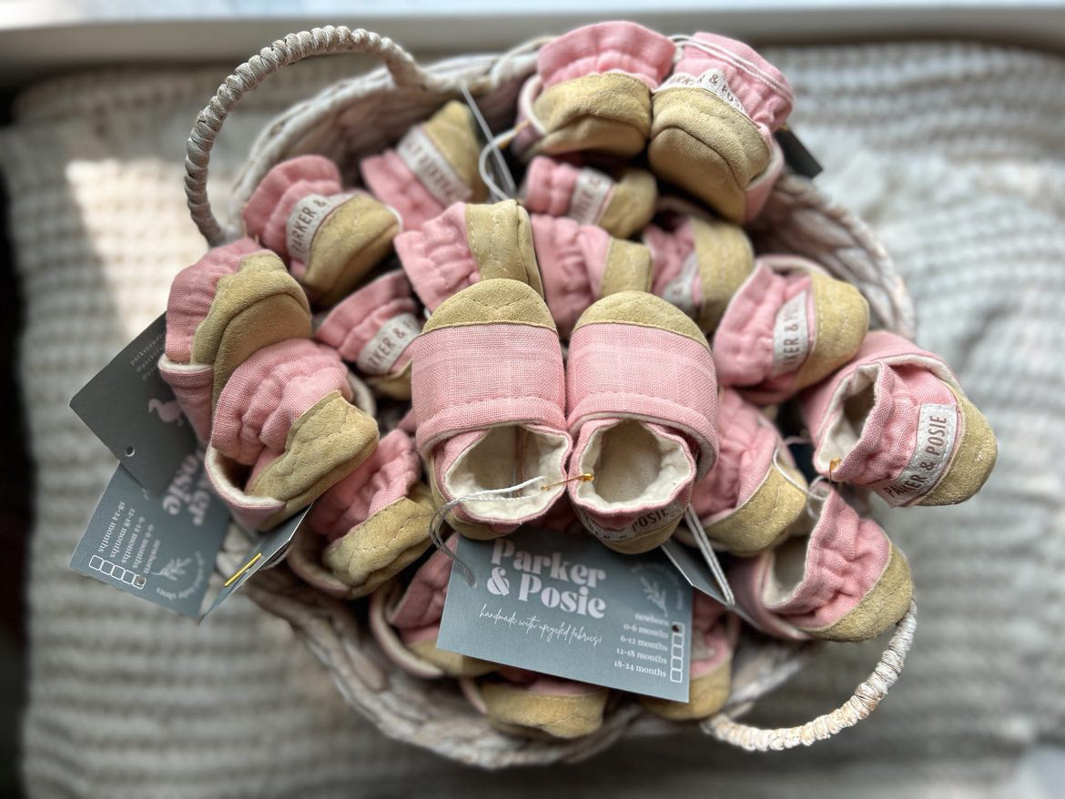 Soft Soled Baby Shoes - Grace