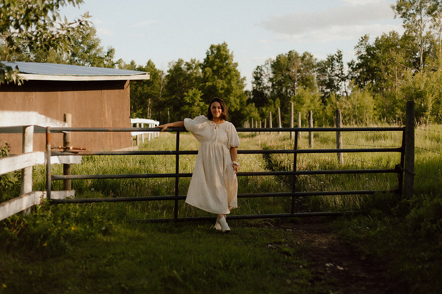 Grace Dress Butter Floral