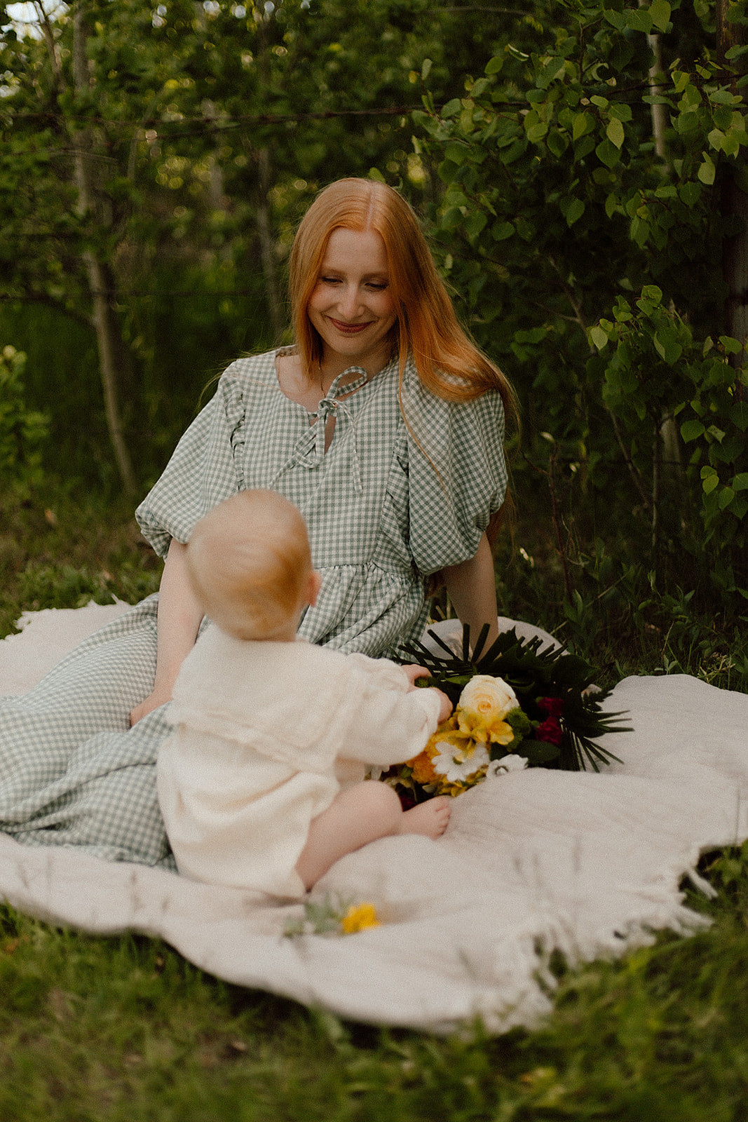 Grace Dress Gingham